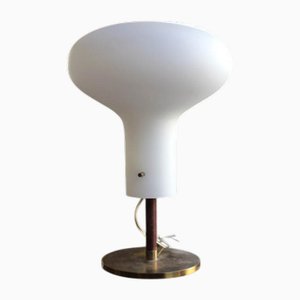 Lámpara de mesa de ópalo, años 60