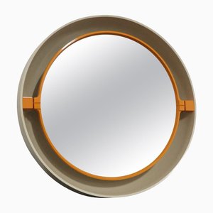Miroir Space Age en Plastique dans le style de Specchio Allibert, 1970s