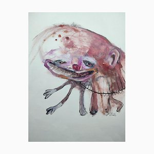 Juliane Hundertmark, Untitled 5, 2025, Oil on Archival Paper