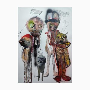 Juliane Hundertmark, Untitled 8, 2025, Oil on Archival Paper