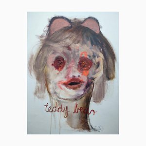 Juliane Hundertmark, Untitled 22, 2025, Oil on Archival Paper