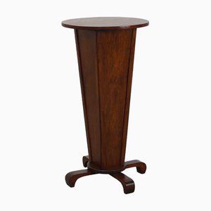Art Deco French Oak Side Table, 1930s