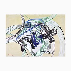 Giorgio Lo Fermo, Abstract Composition, Oil Painting, 2025