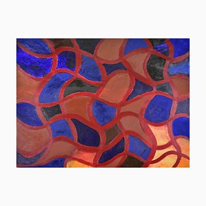 Giorgio Lo Fermo, Abstract Composition, Oil Painting, 2022