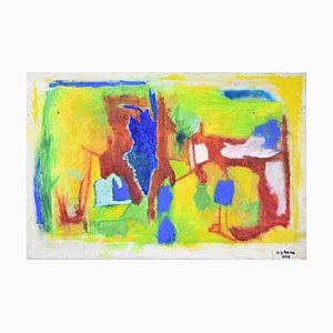 Giorgio Lo Fermo, Abstract Composition, Oil Painting, 2014