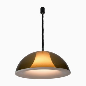 Acrylic Glass Pendant Lamp from Temde, 1970s