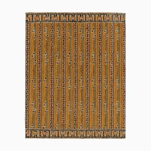 Marta Stripe Rug in Gold Tones by Rug&Kilim