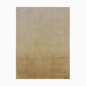 Alfombra Ombre en tonos beige, marrón y dorado de Rug & Kilim