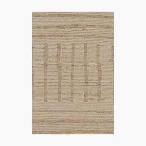 Tappeto materico nei toni del beige-marrone di Rug&Kilim