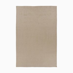 Textural Rug in Beige-Brown Tones by Rug&Kilim