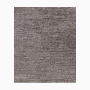 Tappeto materico Striae grigio e bianco di Rug&Kilim