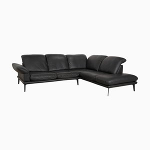 Sherry Leather Corner Sofa by Willi Schillig