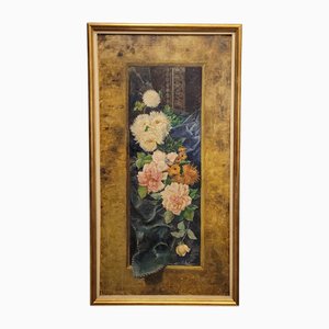 Fernando García Camoyano, Fiori, inizio XX secolo, Olio su tela