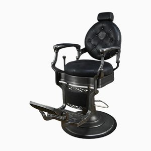 Vintage Barber Chair aus Metall