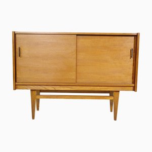 Mid-Century Modern Teak Sideboard with Sliding Doors from Schwaco Möbel, Germany, 1960s