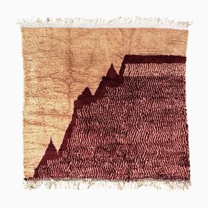 Tapis Tissé à la Main en Laine, Maroc, 1990s