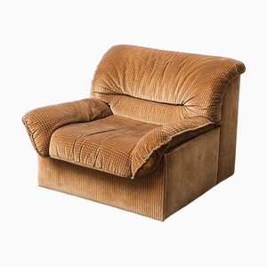 Canapé-Lit Vintage en Velours par Doimo Salotti, 1970s