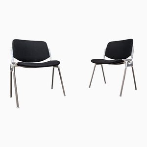 DSC 106 Dining Chairs by Giancarlo Piretti for Castelli, 1970s, Set of 8