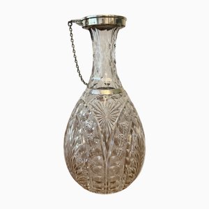 Antique Edwardian Silver Collar Decanter, 1900s