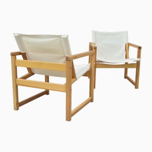 Ryd Armchairs in Pine by Tord Björklund for Ikea, 1990s, Set of 2