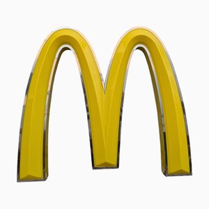 Insegna McDonald's vintage, anni '80-'90