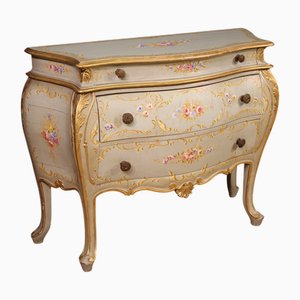 Venetian Lacquered and Gilded Dresser, 1950