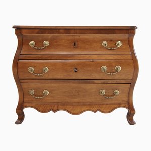 Commode à Tiroirs Bombe Antique, 1800s
