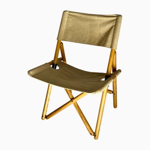 Silla vintage en azul marino de Sergio Asti para Zanotta, Italia, años 60