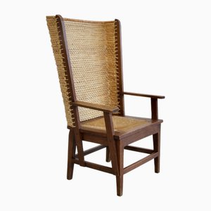 Arts & Crafts Highback Chair by Chris Wegerif, 1900s
