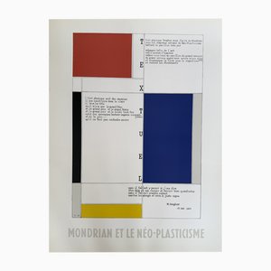 Piet Mondrian, Neoplasticism, 1984, Print