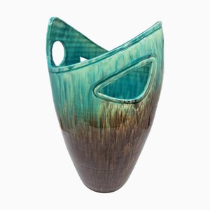 Ceramic Vase from Accolay, France, 1960s