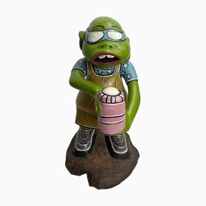 George Lilanga, Scultura da donna, anni '90, legno