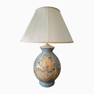 Lampada in ceramica di Hubert Olivier, Francia, anni '80