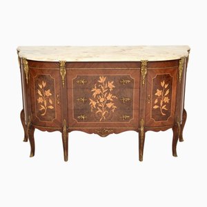 Vintage French Marble Top Sideboard, 1930