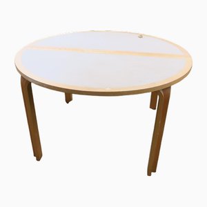 Round Dining Table by Ruud Thygesen and Jonny Sörensen for Magnus Olesen, Denmark, 1970s
