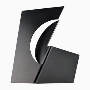 Carlos Evangelista, Abstract Black Steel Sculpture, 2006, Steel