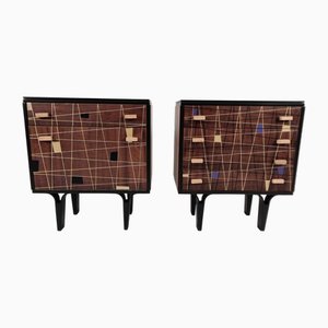 Bedside Tables, 1970s, Set of 2