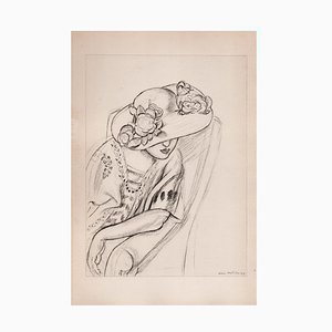 Matisse, Frau mit Hut, Original Lithographie, 1920
