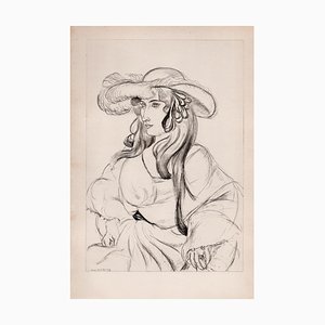 Matisse, Woman with Hat, Original Lithograph, 1920