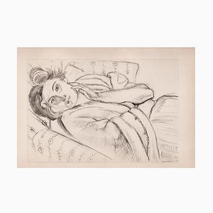 Henri Matisse, Lying Girl, Original Lithograph, 1920