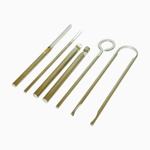 Cylindrical Collection Bar Set by Studio Opi for Cini & Nils, 1968, Set of 6