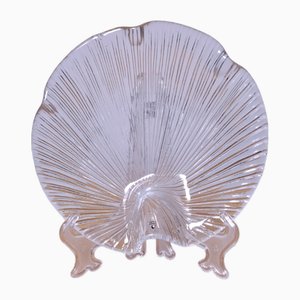 Schwedische Vintage Glasschale von Pukeberg, 1970er