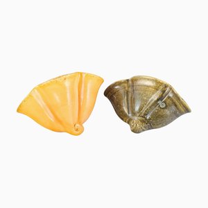 Vasi da parete in ceramica di Kähler, anni '30, set di 2