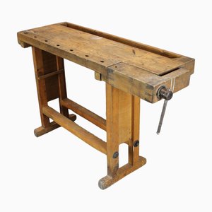 Vintage Czechoslovakian Workbench, 1950s
