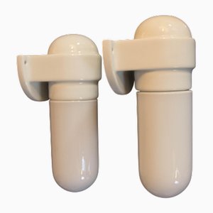 Vintage Art Deco Wandlampen, 1930, 2er Set