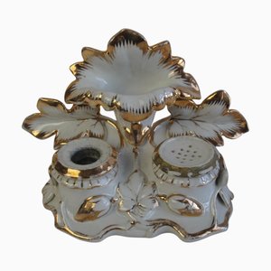 Antique Porcelain Inkwell, 1900s