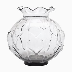 Swedish Modern Model Ove Vase by Edvin Ollers for Elme Glasbruk, 1930s