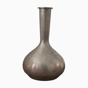 Swedish Funkis Vase in Pewter, 1937