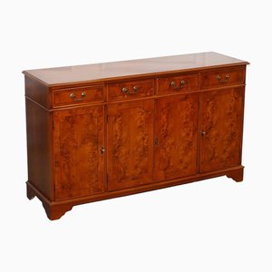Vintage Sideboard in Burr Yew Wood