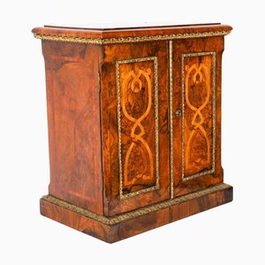 Antique Cabinet in Burr Walnut, 1800s